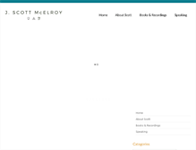 Tablet Screenshot of jscottmcelroy.com
